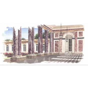 LE PERISTYLE DU GRAND TRIANON  - DUVOISIN