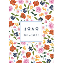 Carte année 1949