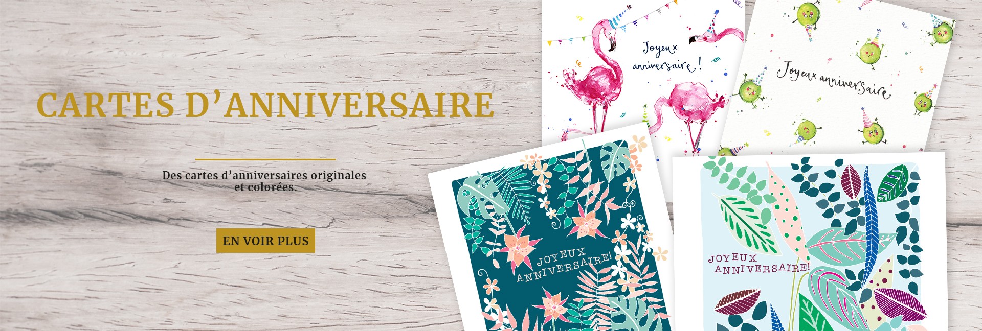 Cartes anniversaires